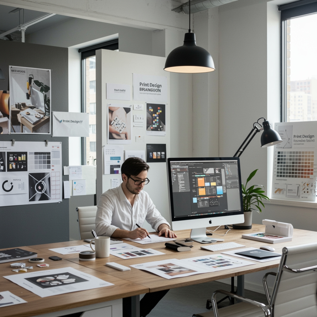 Corporate graphic design and branding solutions, Print Design SF